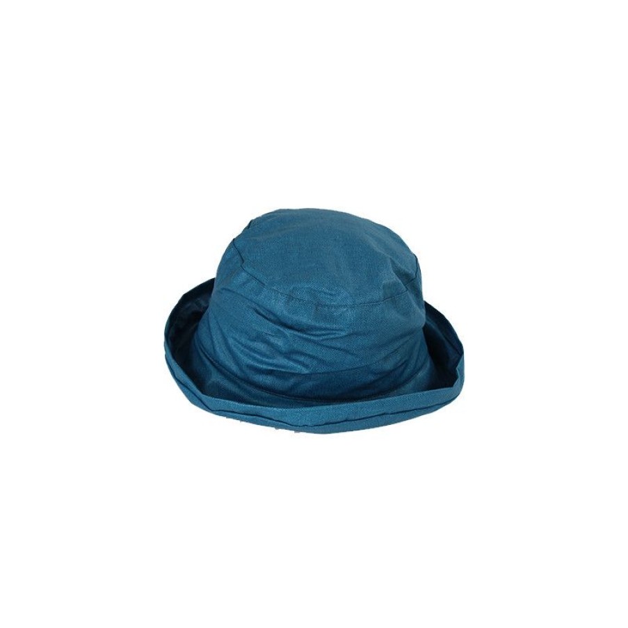 Clearance Chapeau De Pluie Femme Bleu Piscine