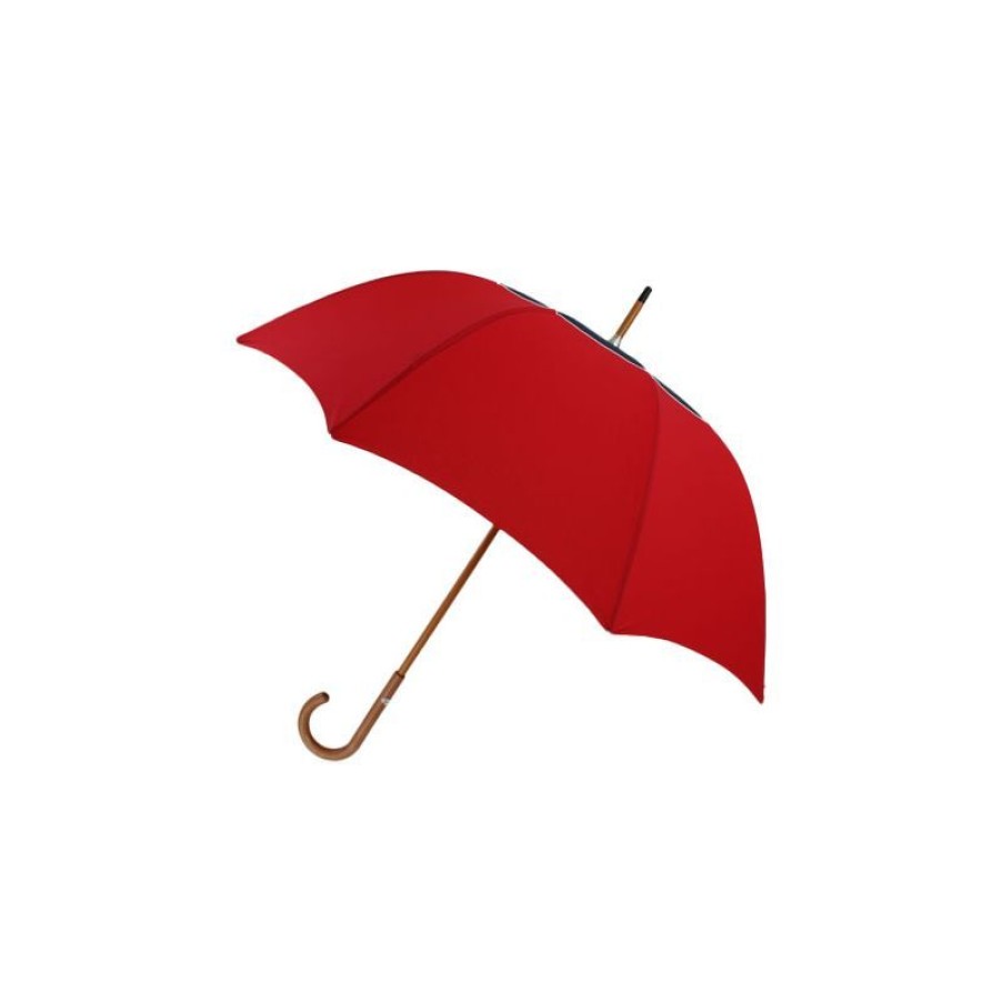 Best Parapluie Canne Haut De Gamme Rouge Et Bleu