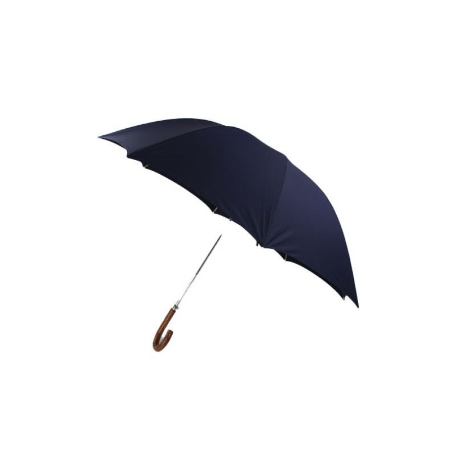 Best Grand Parapluie Golf Bleu Marine Poigne Canne