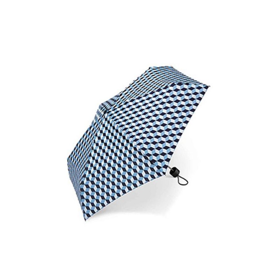 Best Mini Parapluie Pliant Pierre Cardin Gomtrie En Bleu